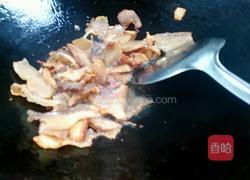 腊肉炒香椿的做法图解5