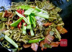 腊肉炒香椿的做法图解7