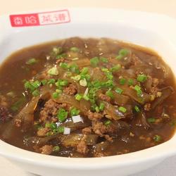 肉沫烧粉条