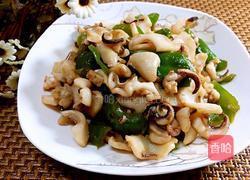 青椒炒目鱼的做法图解6