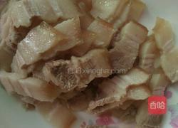 回锅肉片的做法图解3