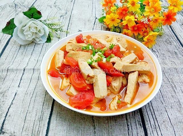 西红柿炒豆腐