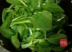 香菇炒青菜的做法图解3