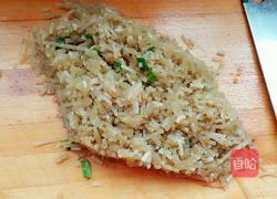 猪肉丁韭菜大包的做法图解4