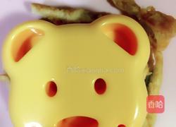 小熊三明治的做法图解4