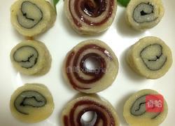 山楂糯米卷和紫菜糯米卷的做法图解2
