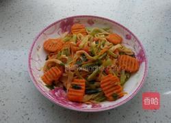 杂蔬炒面的做法图解9