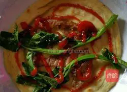 Illustration of how to make hand cake 6