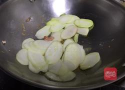 大芥蓝炒肉片的做法图解8