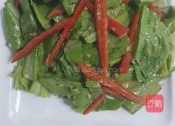 芝麻酱拌油麦菜的做法图解6