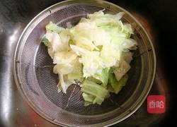 凉拌圆白菜的做法图解3