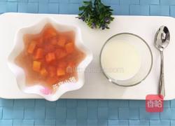 木瓜牛奶燕窝的做法图解7