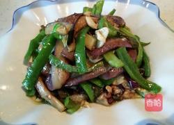 青椒焖茄子的做法图解6