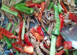 韭黄笋干炒肉丝的做法图解6