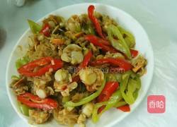 自制蒜蓉扇贝炒粉丝的做法图解8
