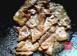 葱爆猪肝的做法图解4