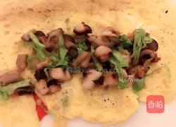 鱿鱼煎蛋包的做法图解4