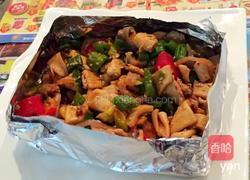 烤鱿鱼(锡纸版)的做法图解5