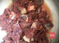 红烧香辣鸵鸟肉的做法图解1