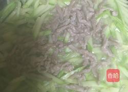 西葫芦炒肉丝的做法图解10