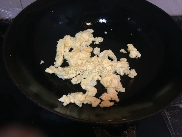 鸡蛋炒好