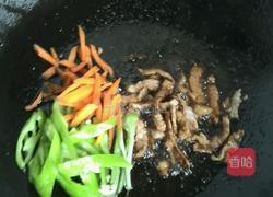 炒肉拉皮的做法图解6