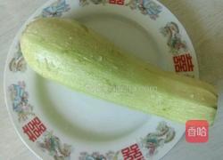 角瓜炒鸡蛋的做法图解1