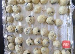 椰蓉蓝莓球的做法图解9