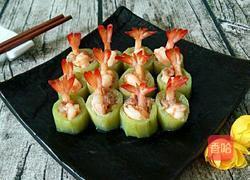 青瓜蒸虾仁的做法图解7