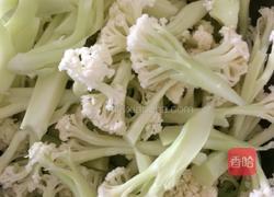 干煸有机花菜的做法图解2