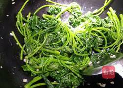 蒜茸红薯叶的做法图解7