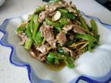 尖椒炒牛里脊肉
