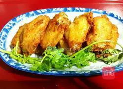 Garlic Fried Chicken Wings Recipe Illustration 7