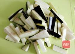 鱼香茄条的做法图解2