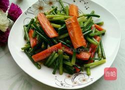 蚝油蒜台的做法图解7