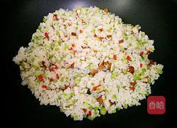 芹菜香干炒饭的做法图解9