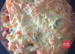 小盆友❤️的披萨的做法图解3