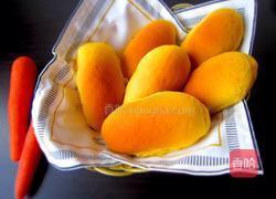 超软胡萝卜餐包的做法图解5