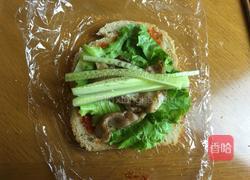 韩式烤肉三明治卷的做法图解6