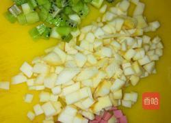 猕猴桃苹果蔬果粒的做法图解3