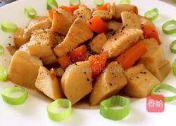 鸡肉炖杏鲍菇的做法图解5