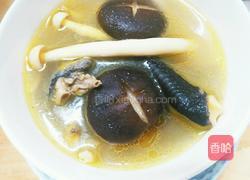 双菇乌鸡汤的做法图解7