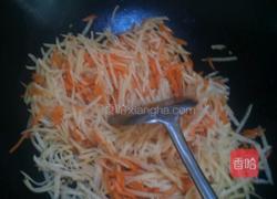 荤素搭炒三丝的做法图解6