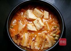 辣白菜豆腐汤的做法图解8