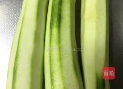 丝瓜毛豆的做法图解1