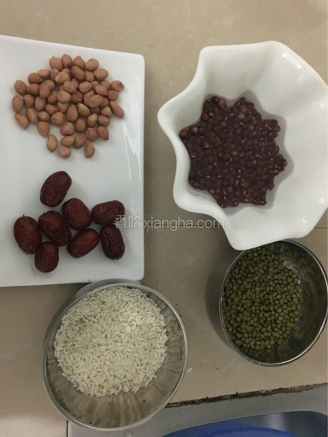准备好食材