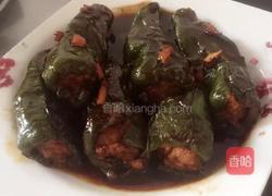 青椒塞肉的做法图解6