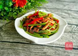 红薯梗炒五花肉的做法图解13