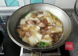 羊肉丸子氽冬瓜的做法图解5