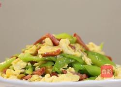 尖椒火腿炒鸡蛋的做法图解8